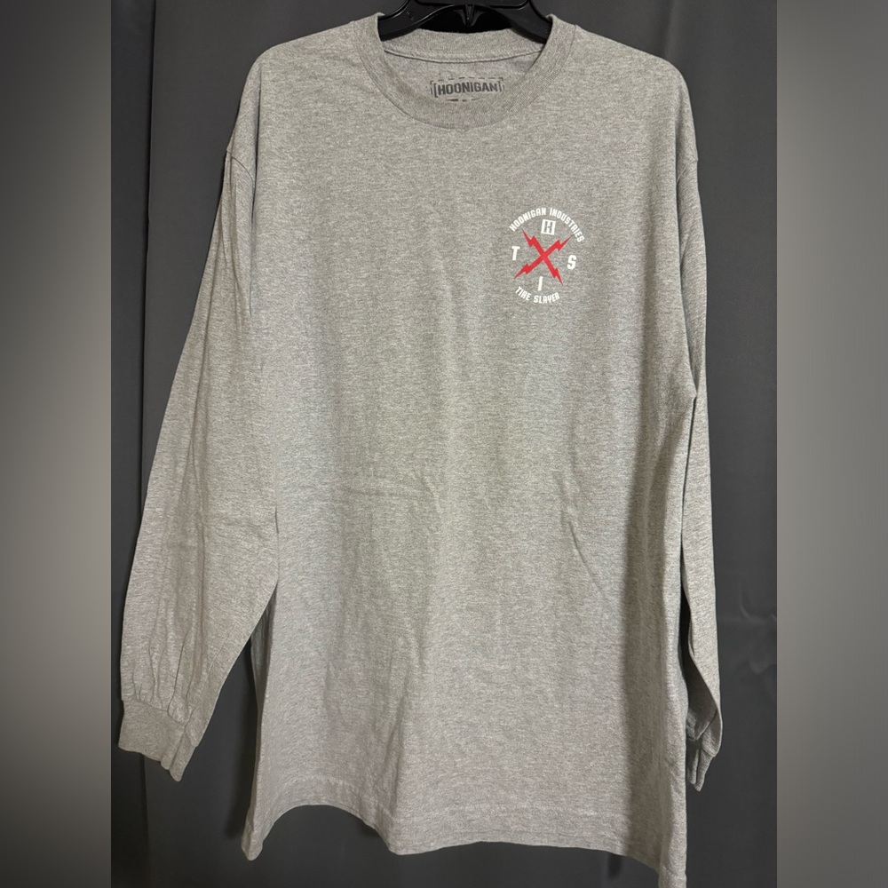 Hoonigan Grey Long Sleeve